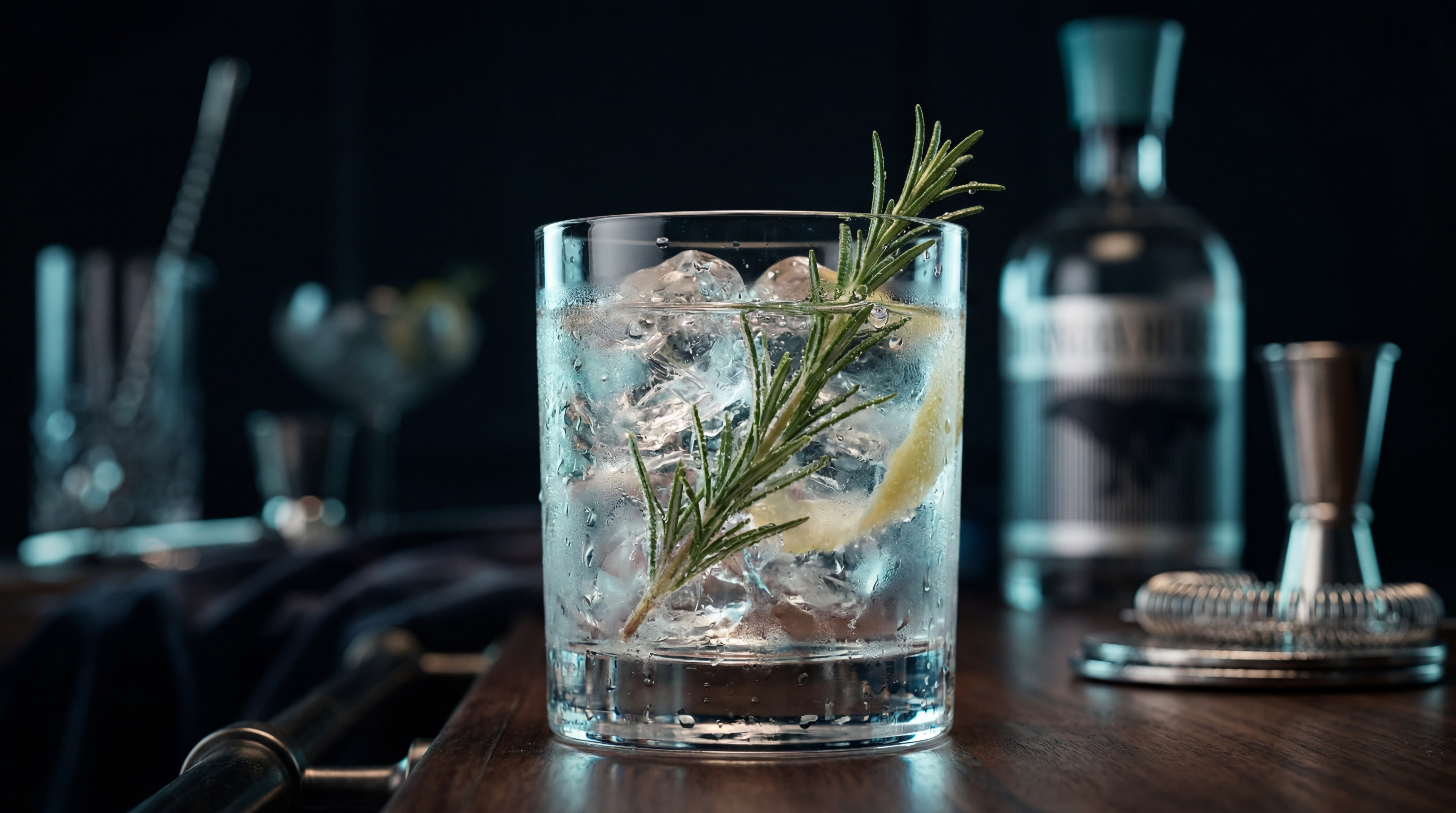 Highland & Tonic, Bosnian Beast gin, tonic, rosemary and citrus over ice